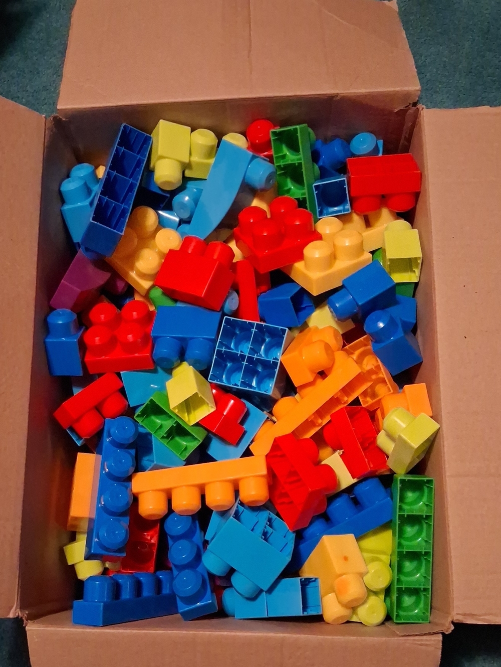 Bright Multicolor Building Blocks Set for Kids Full Box!!